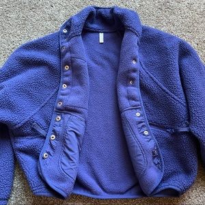 Free People Hit The Slopes Fleece Jacket